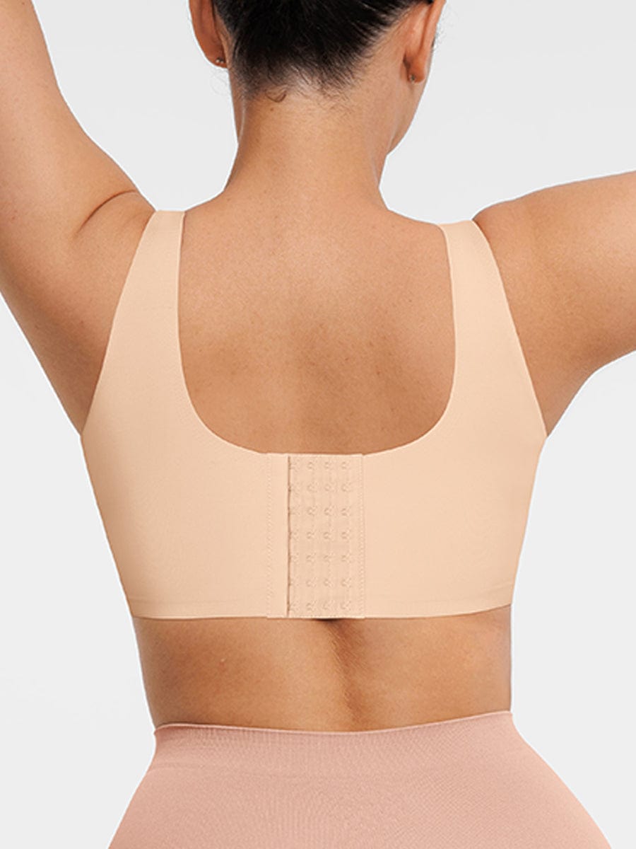 Fitted V-Neck Seamless Bra