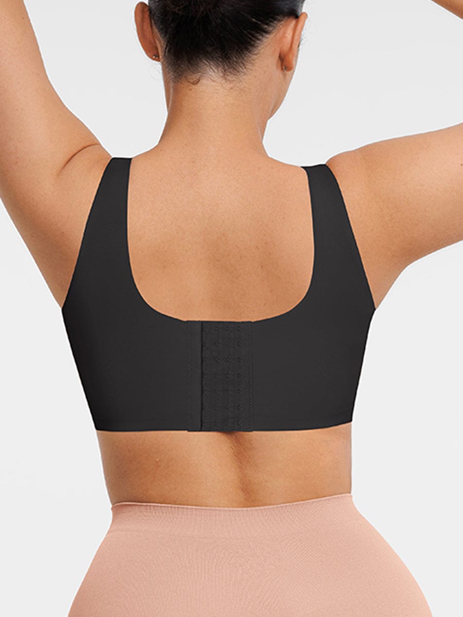 Fitted V-Neck Seamless Bra
