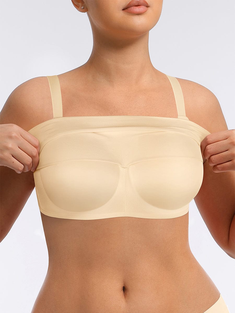 Double-Layer Wireless Bust Bra