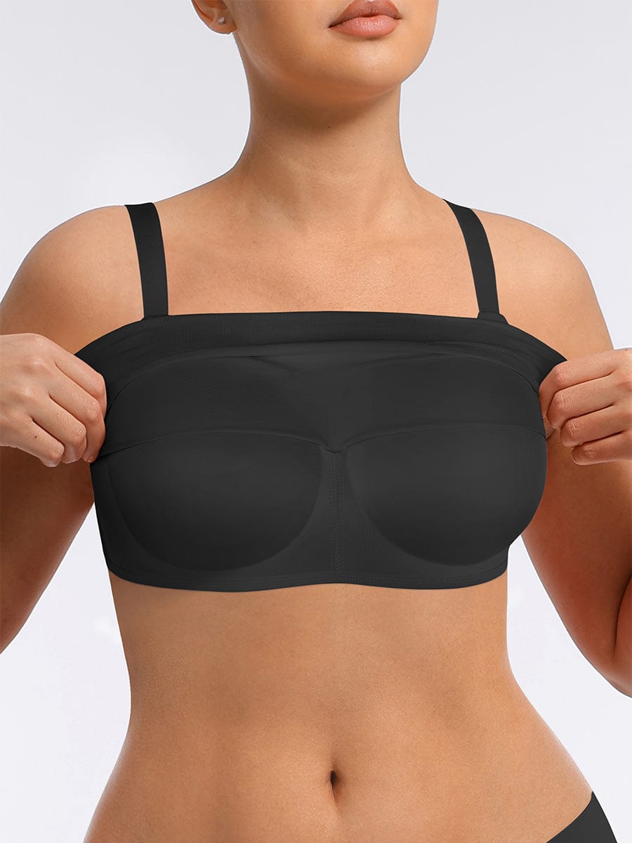 Double-Layer Wireless Bust Bra