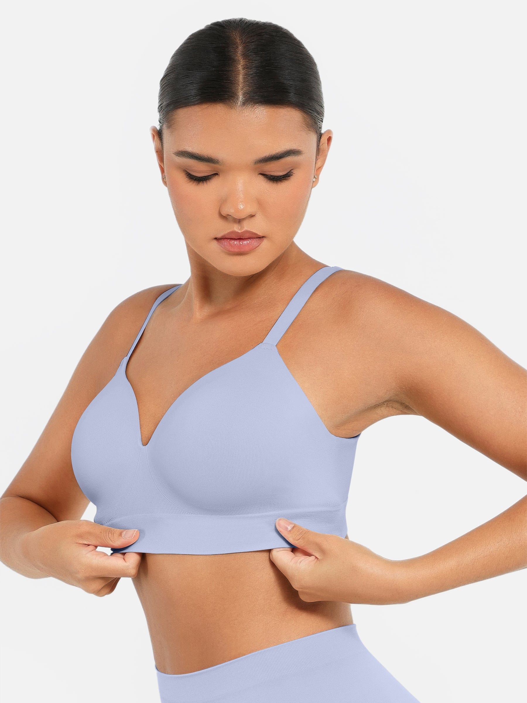 Double-Layer Wireless Bust Bra