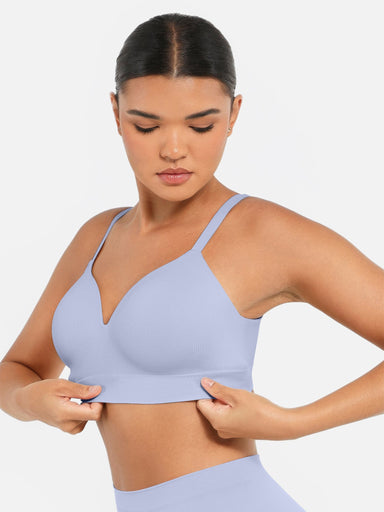 Seamless Wireless Support Bra