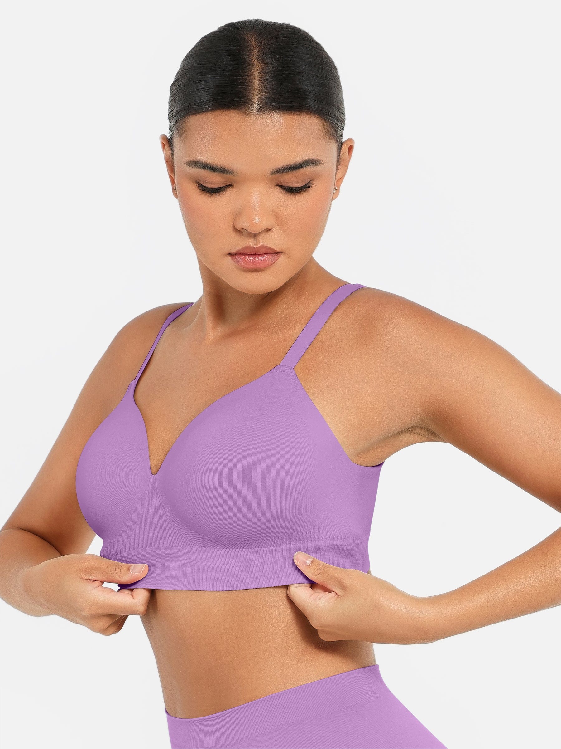 Double-Layer Wireless Bust Bra