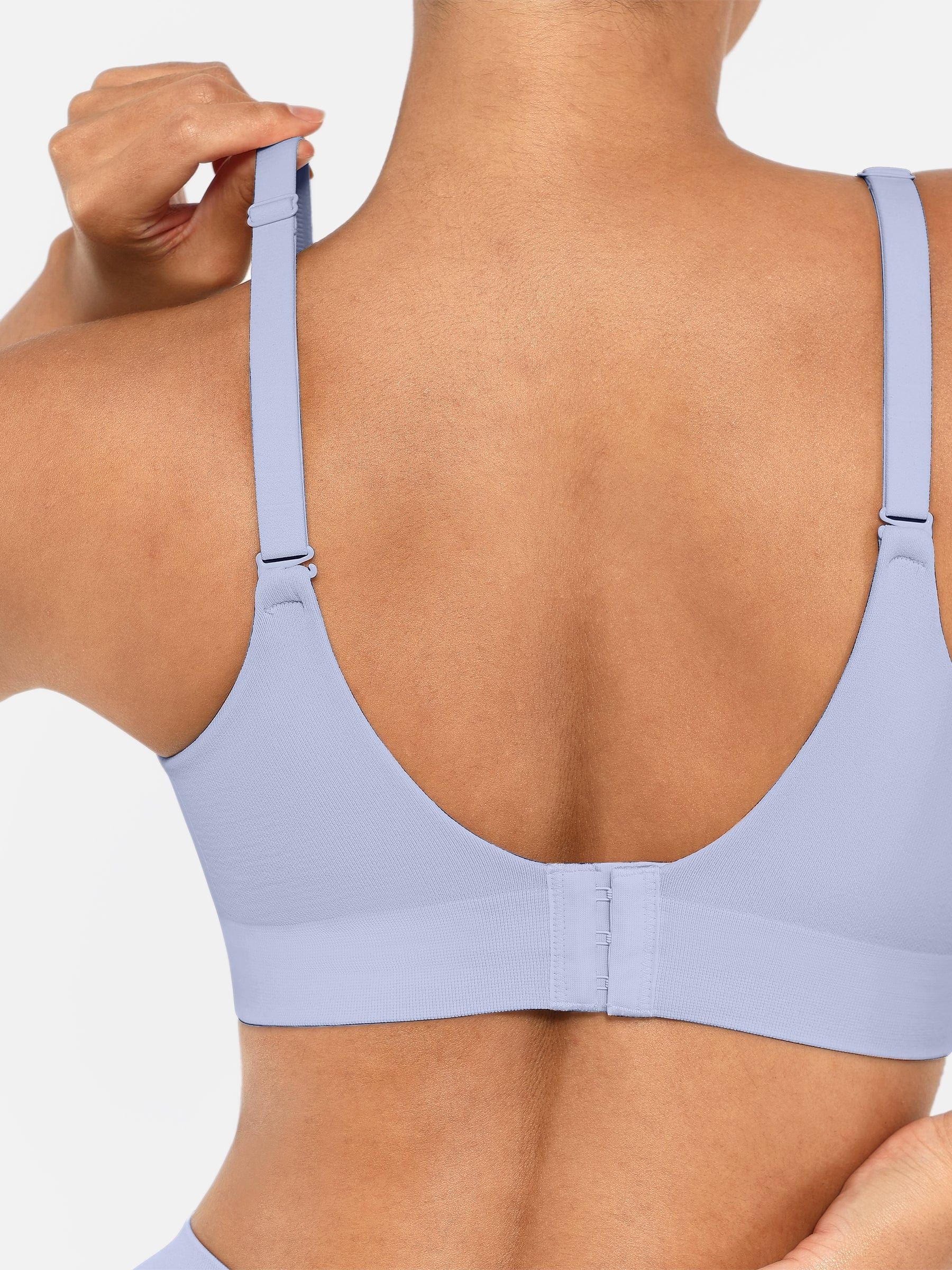 Double-Layer Wireless Bust Bra