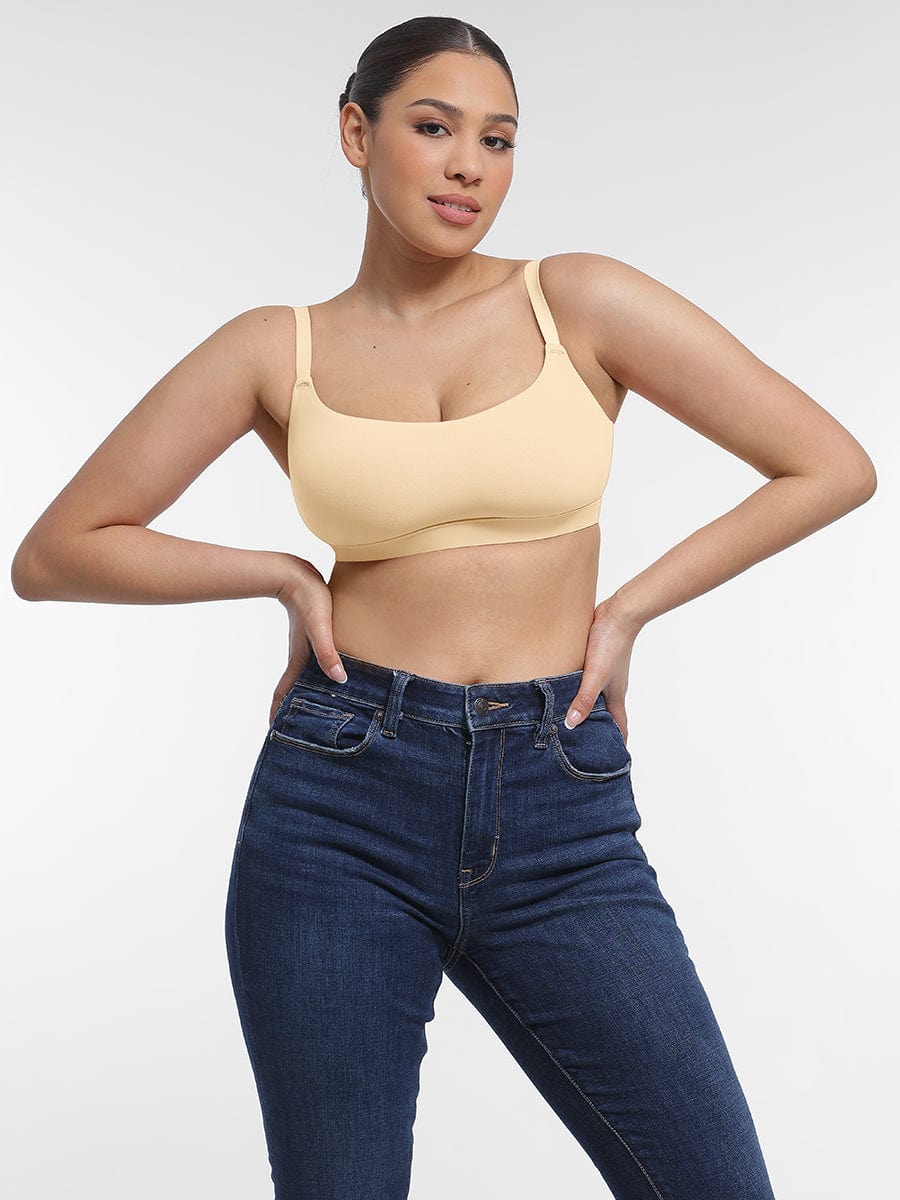 Double-Layer Stretch Bralette