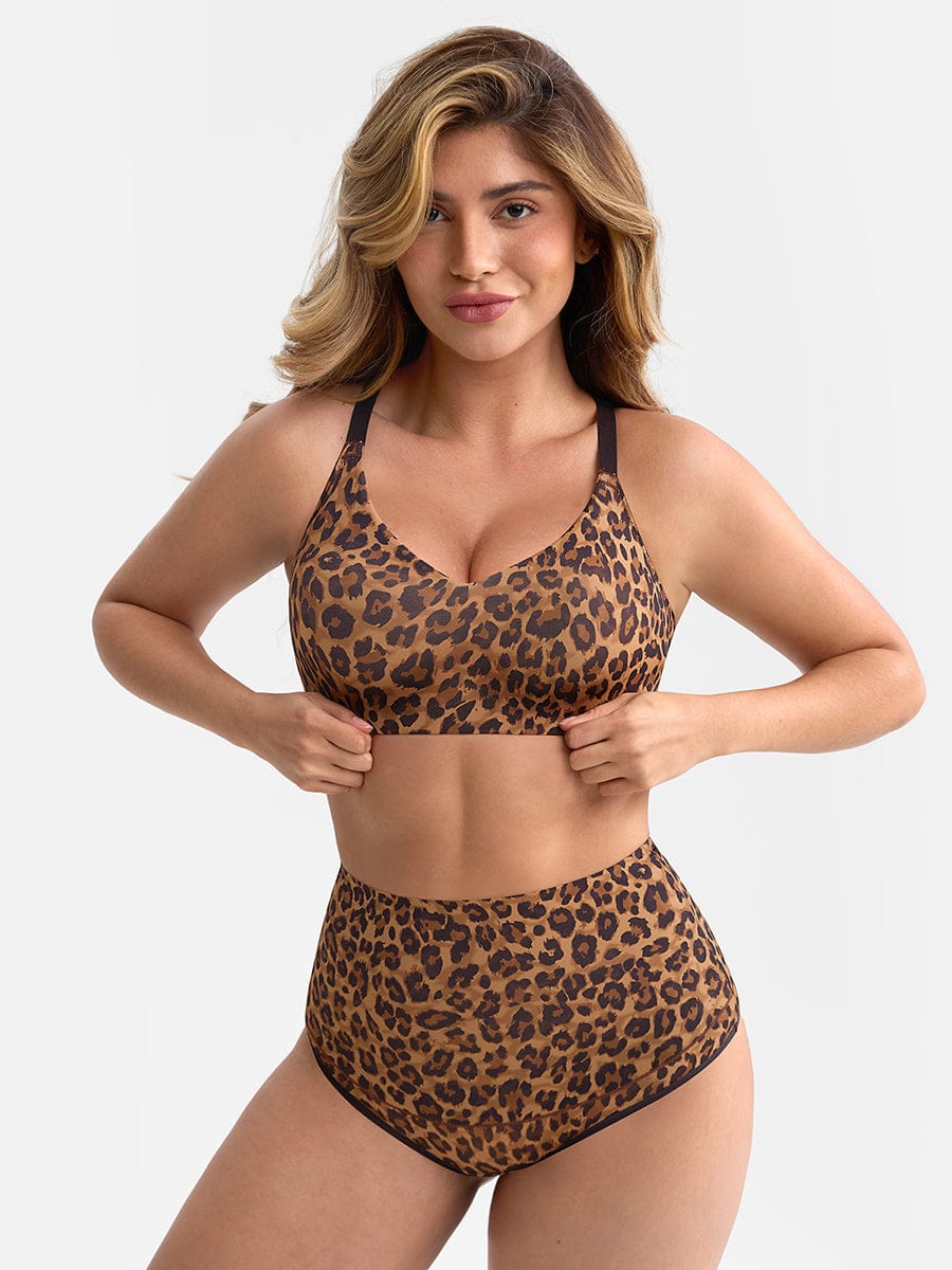 Seamless V-Neck Bralette