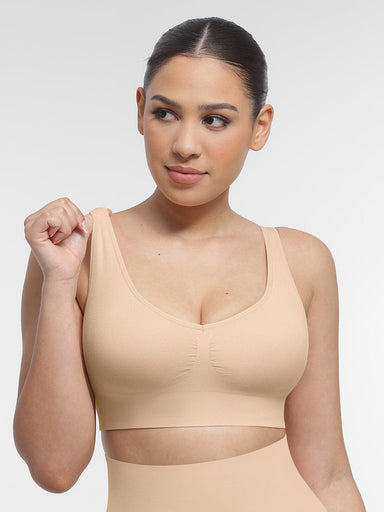 Back Fat Reduction Seamless Bra