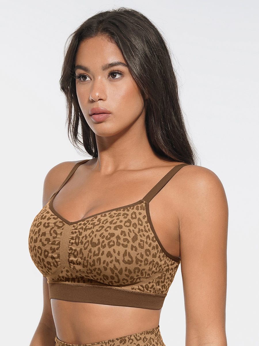 Double-Layer Bust Support Bralette