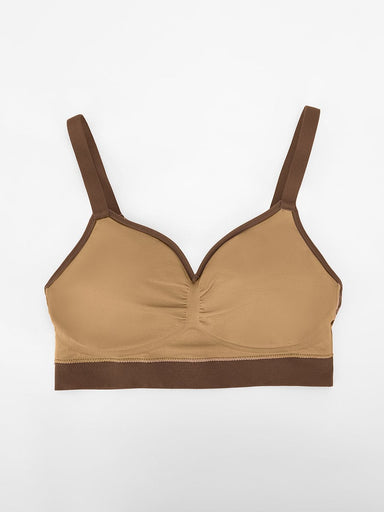 Double-Layer Bust Support Bralette
