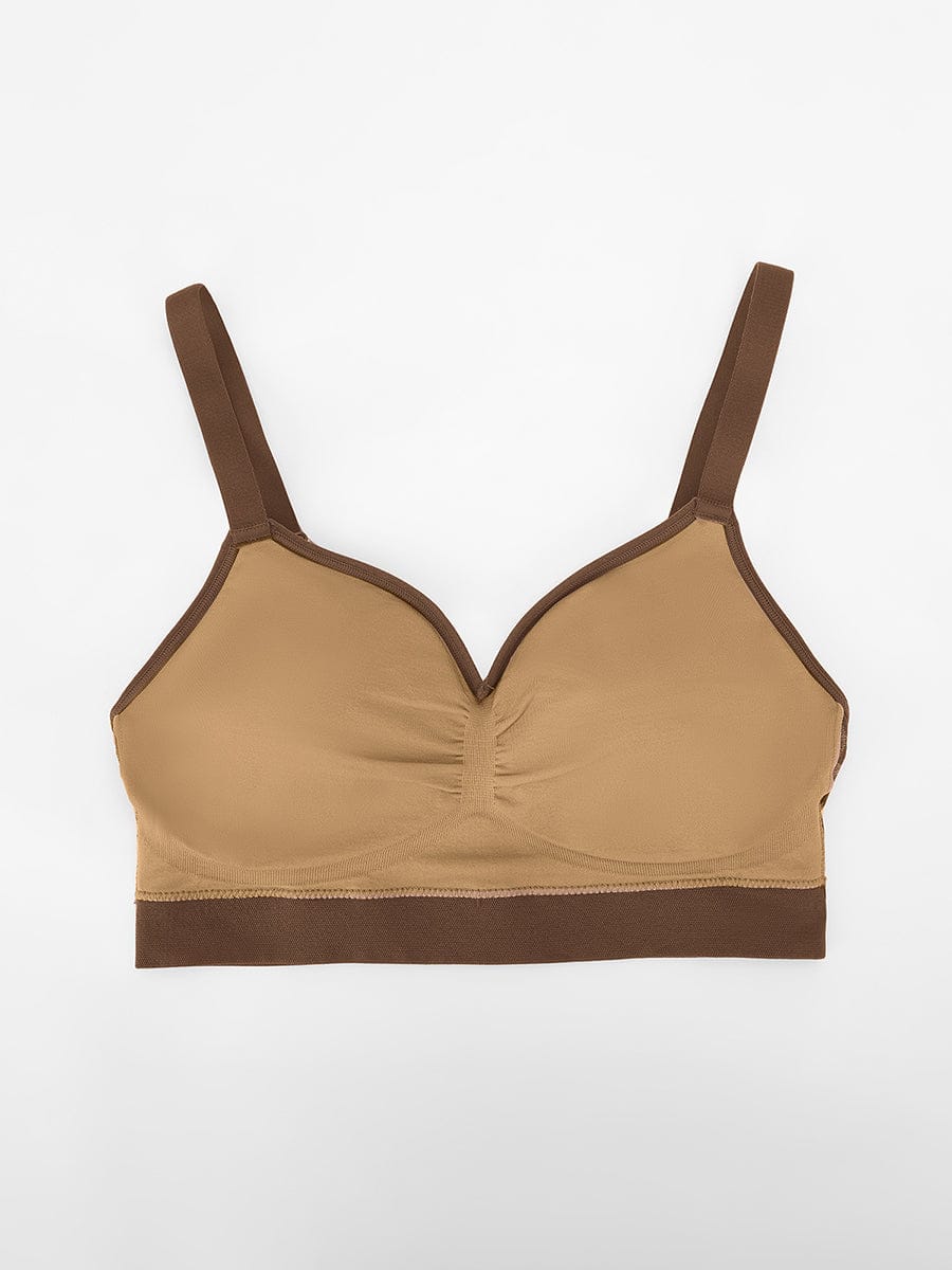 Double-Layer Bust Support Bralette