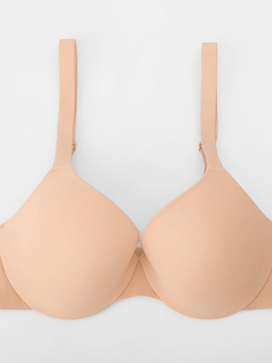Seamless Push-Up Demi Bra