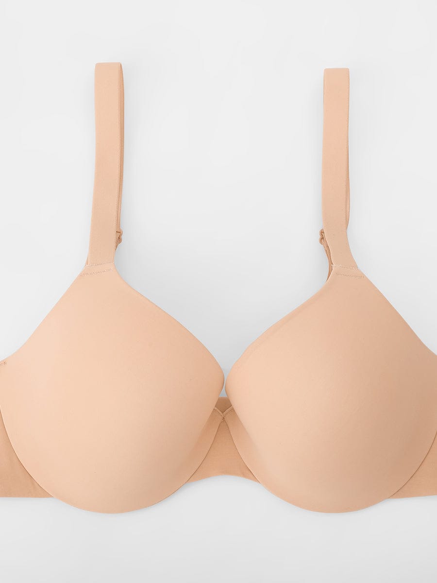 Seamless Push-Up Demi Bra