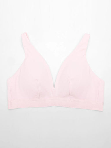 Deep V-Neck Ribbed Modal Bralette