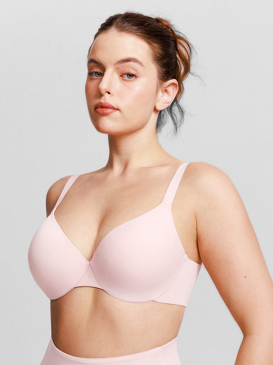 Seamless Push-Up Demi Bra