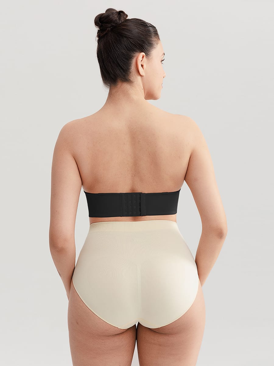 Strapless Gathering Support Bra