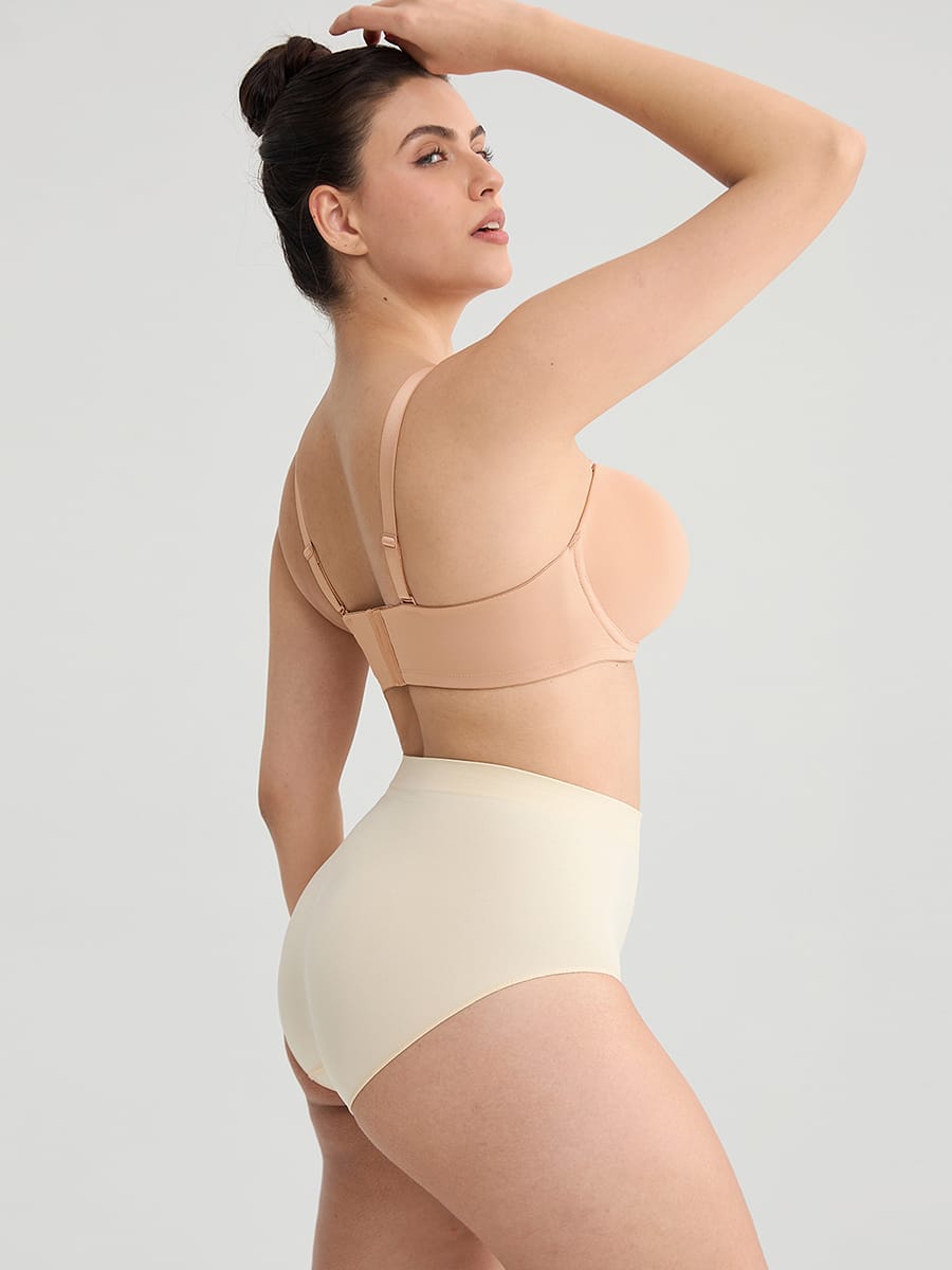 Strapless Gathering Support Bra