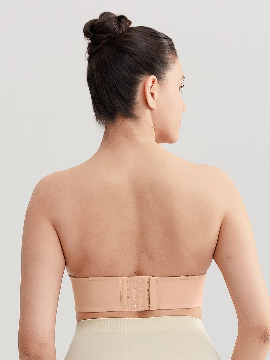 Strapless Gathering Support Bra