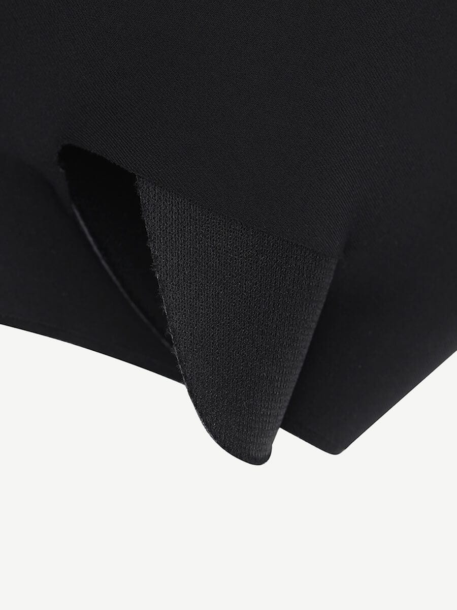 Fitted V-Neck Seamless Bra