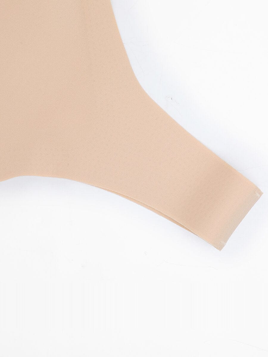 Fitted V-Neck Seamless Bra