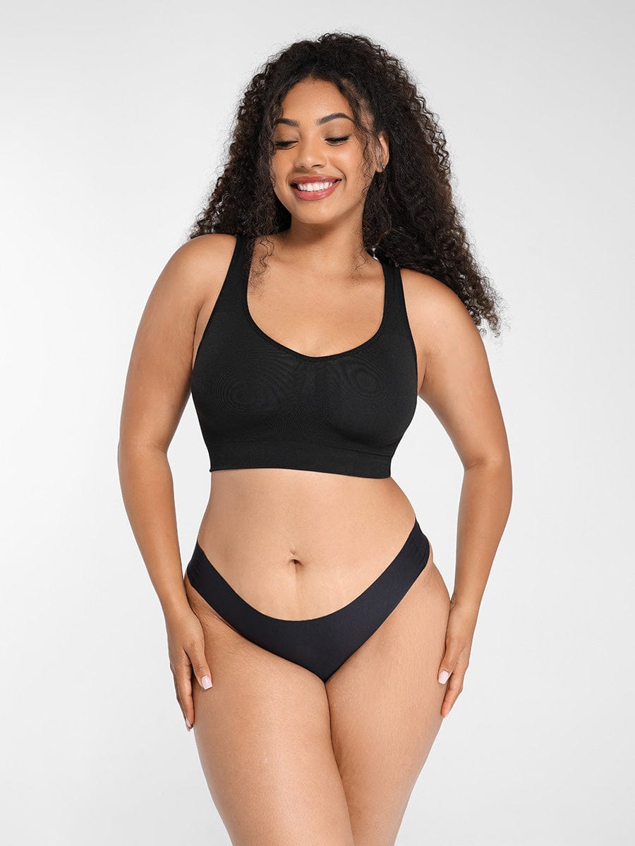 Reversible Seamless Wireless Bra