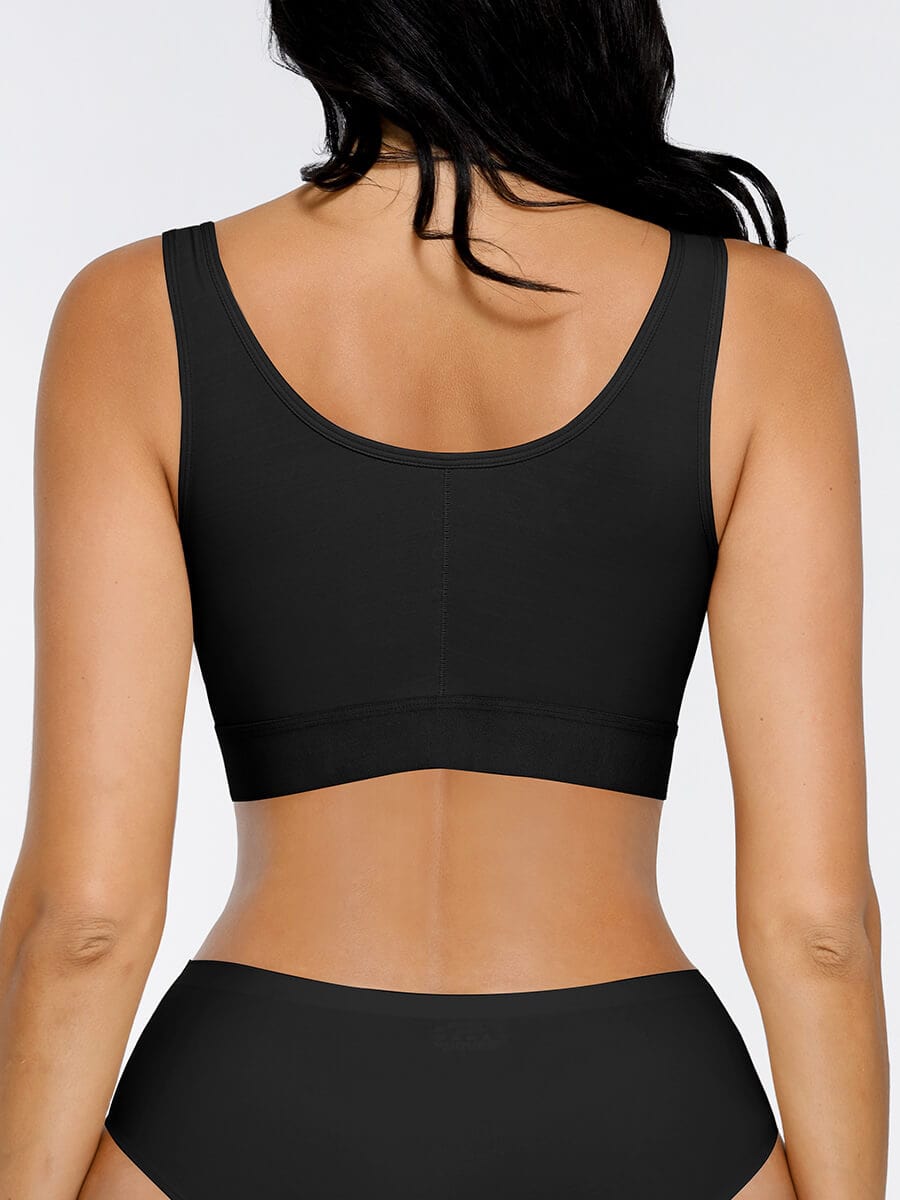 Triple Hook Front Closure Bra