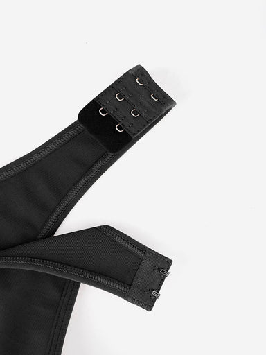 Triple Hook Front Closure Bra