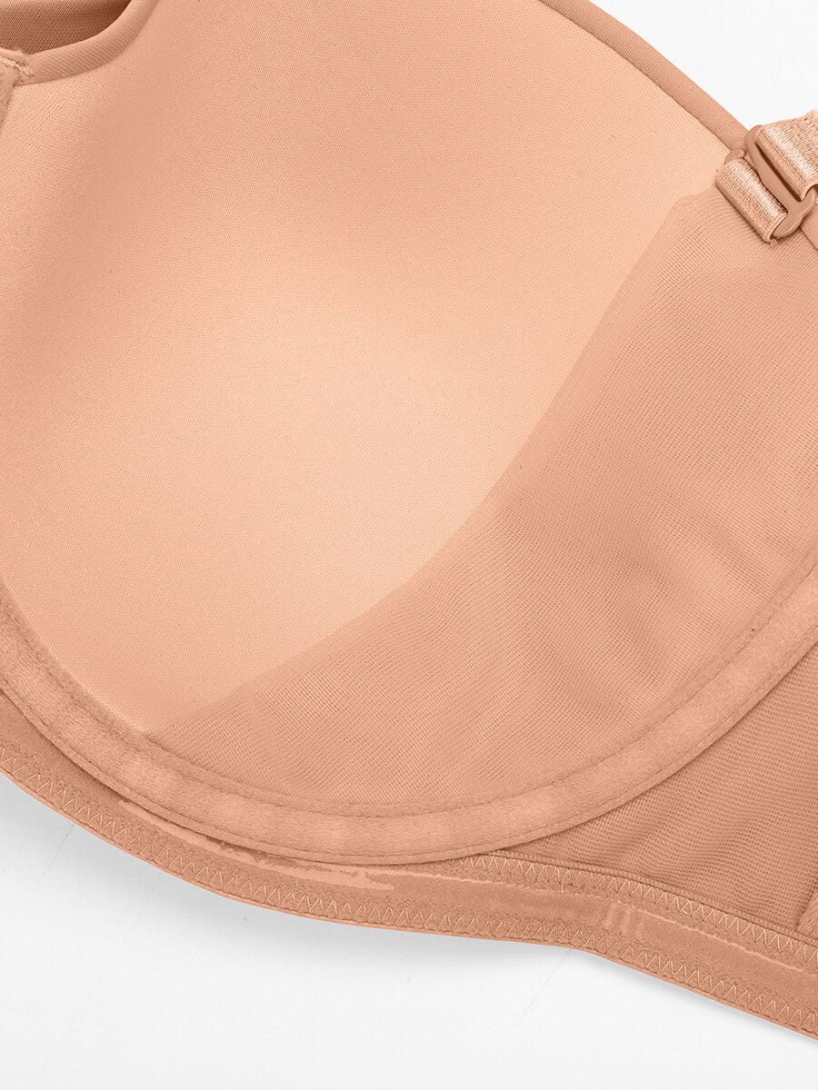 Strapless Gathering Support Bra