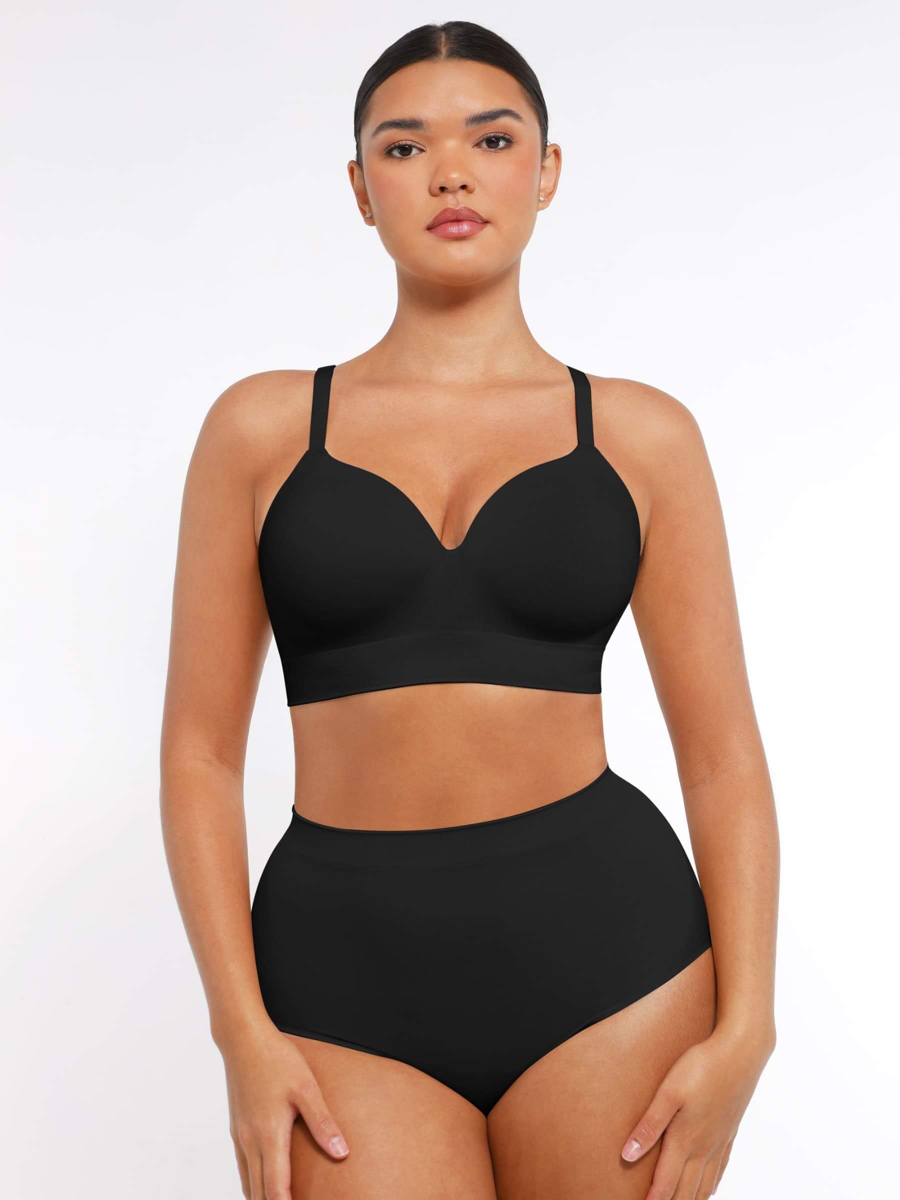Double-Layer Wireless Bust Bra