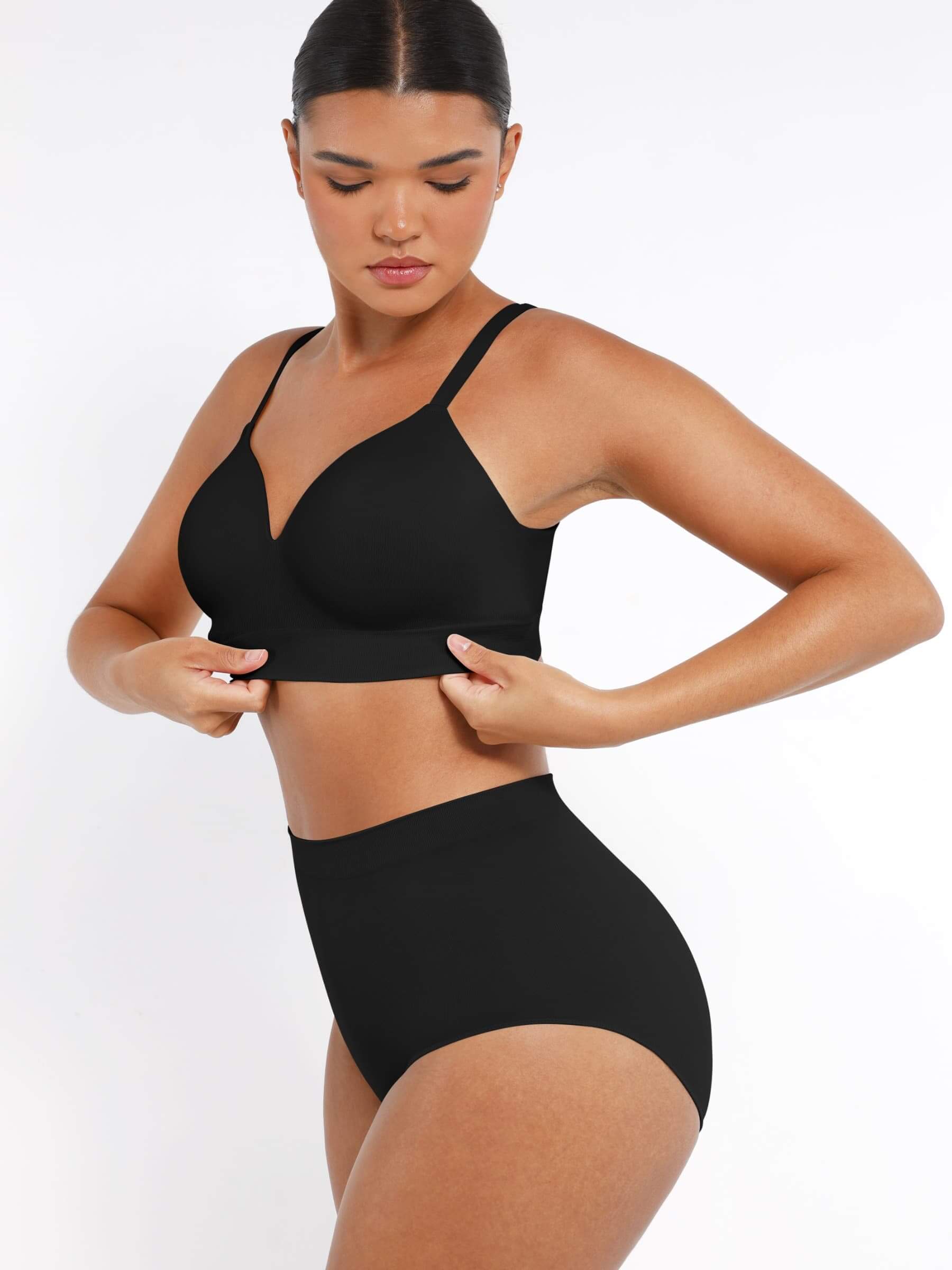 Double-Layer Wireless Bust Bra