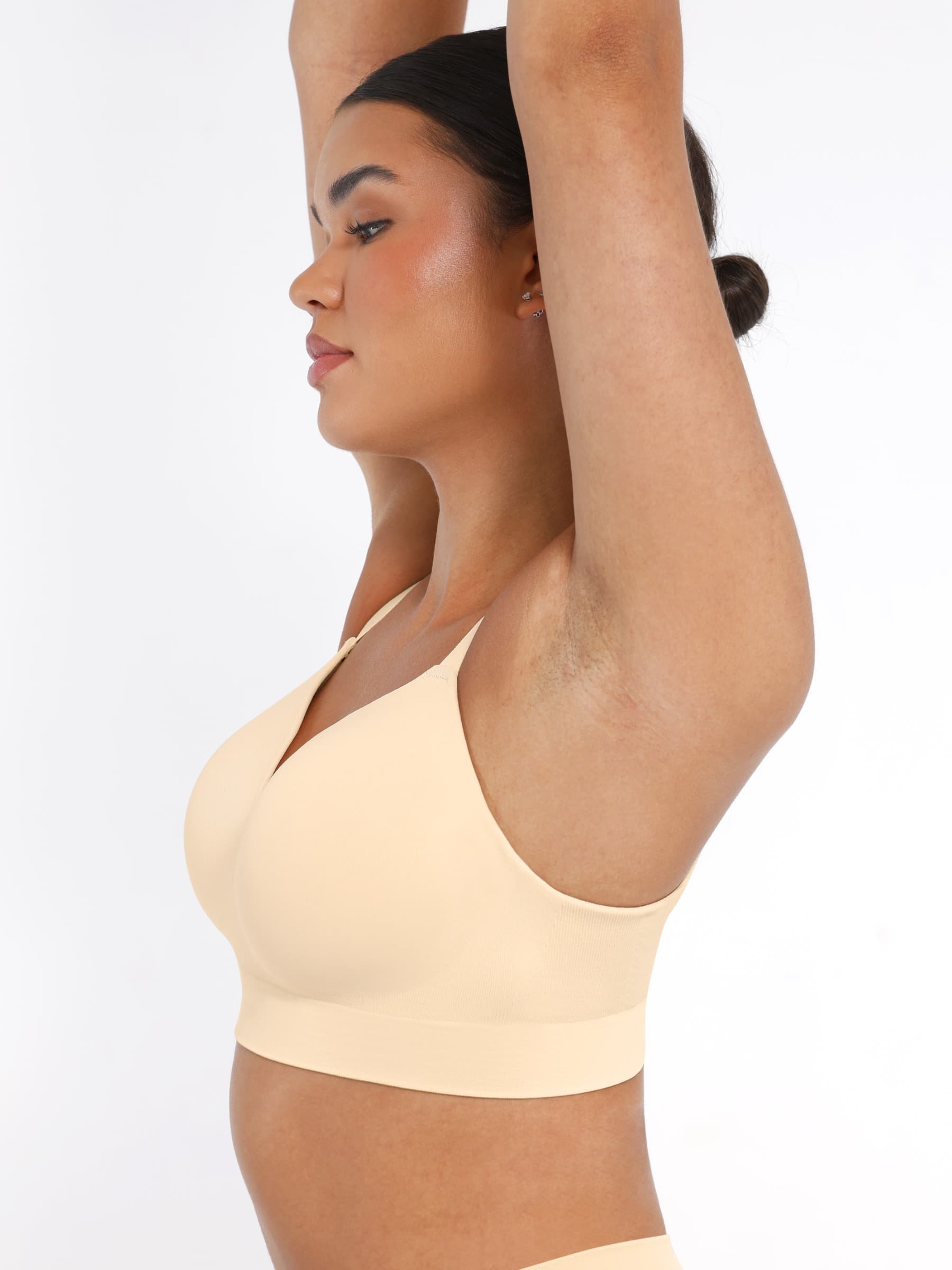 Double-Layer Wireless Bust Bra