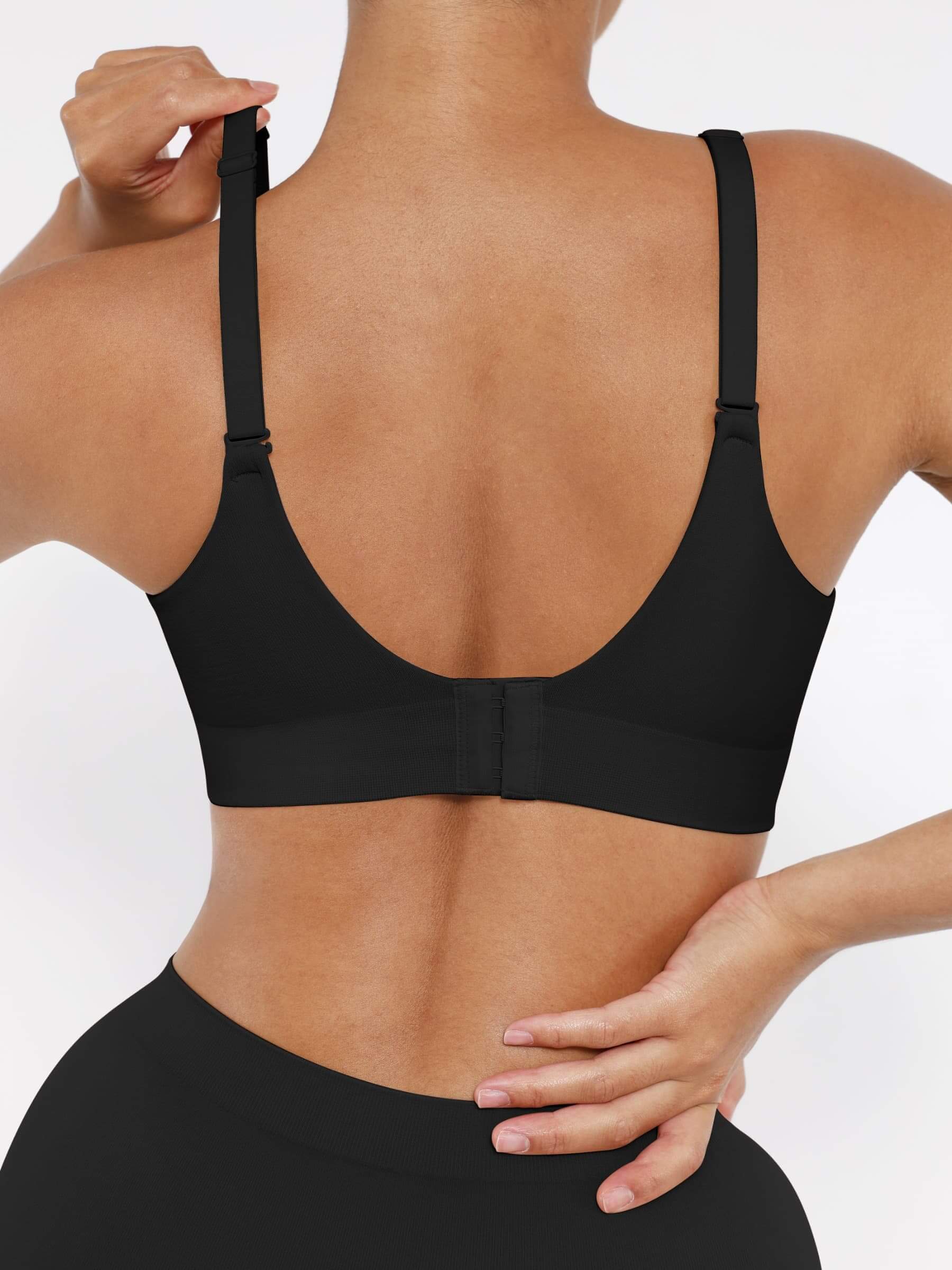 Double-Layer Wireless Bust Bra