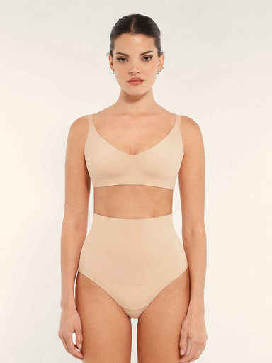 Seamless V-Neck Bralette