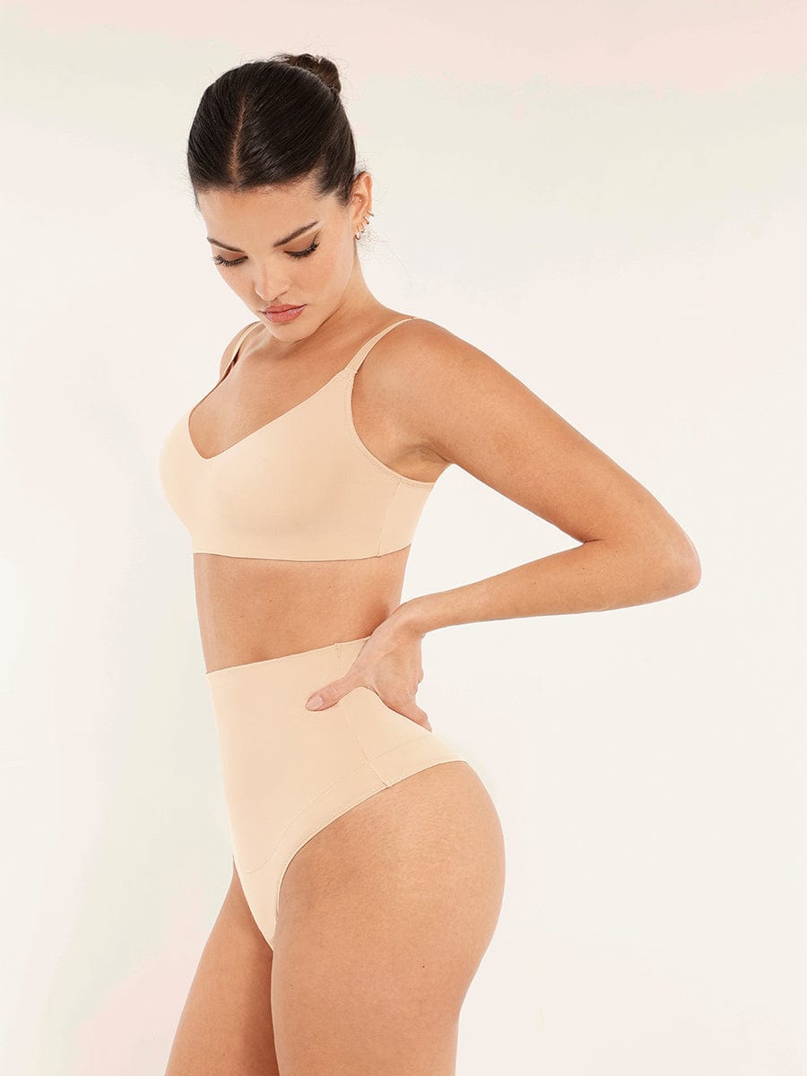Seamless V-Neck Bralette
