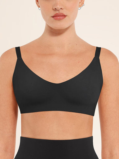 Seamless V-Neck Bralette