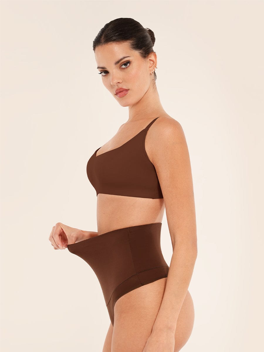 Seamless V-Neck Bralette