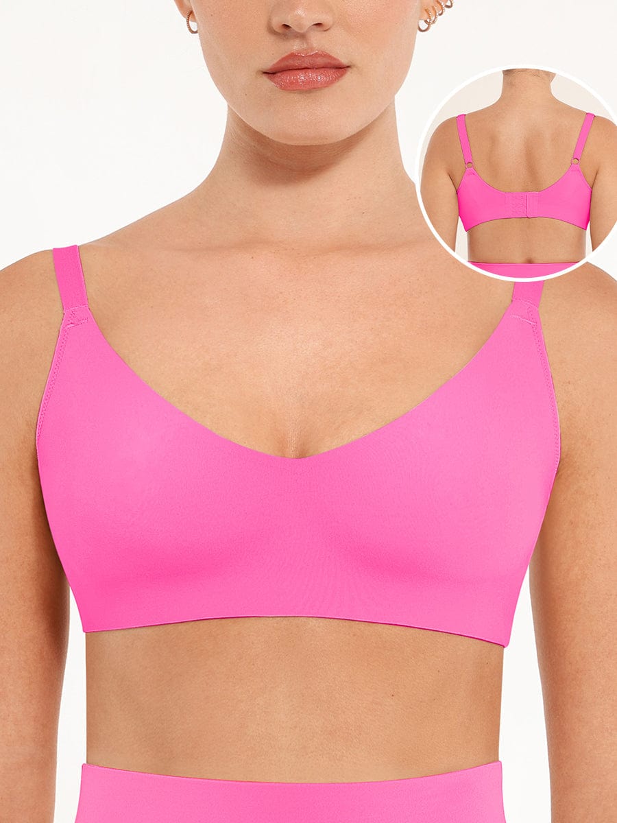 Seamless V-Neck Bralette