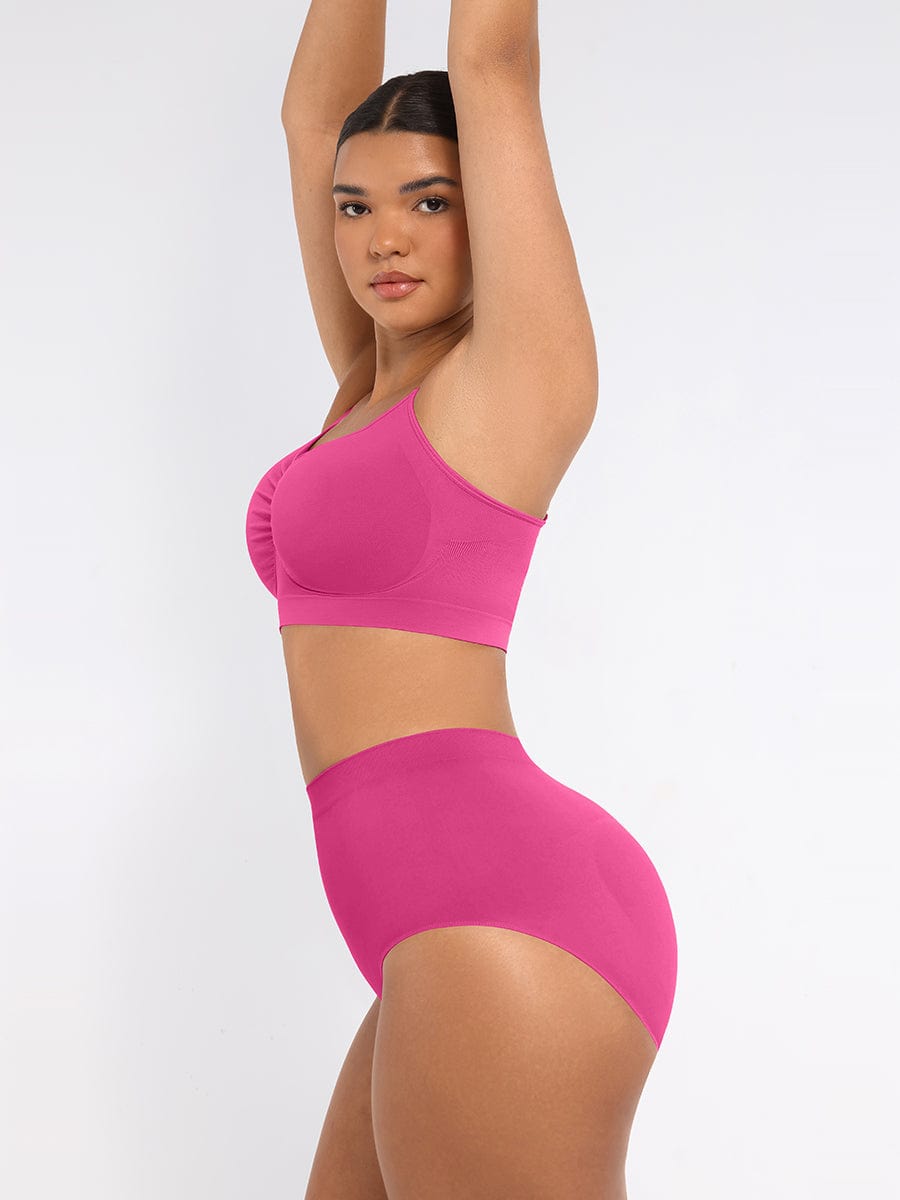 Seamless Peach Hip Brief