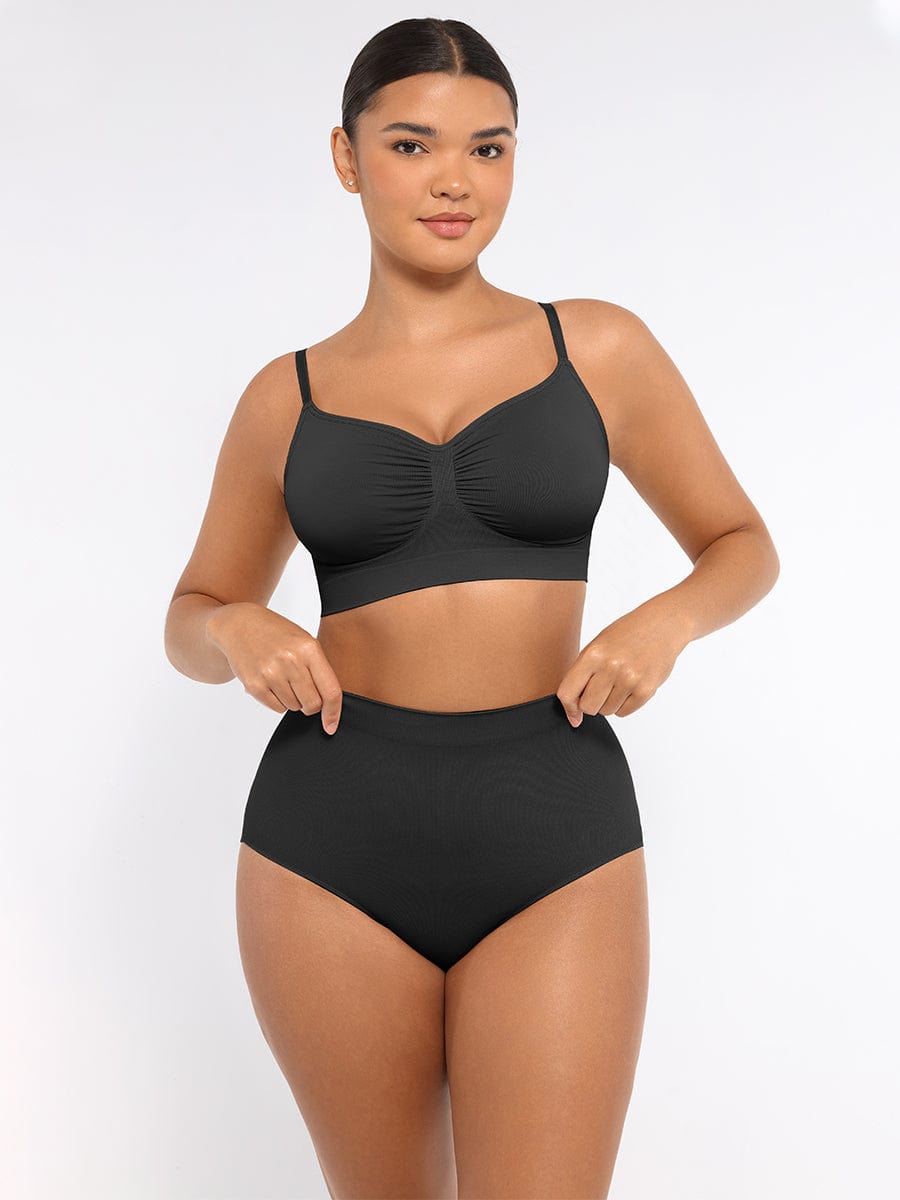 Seamless Peach Hip Brief