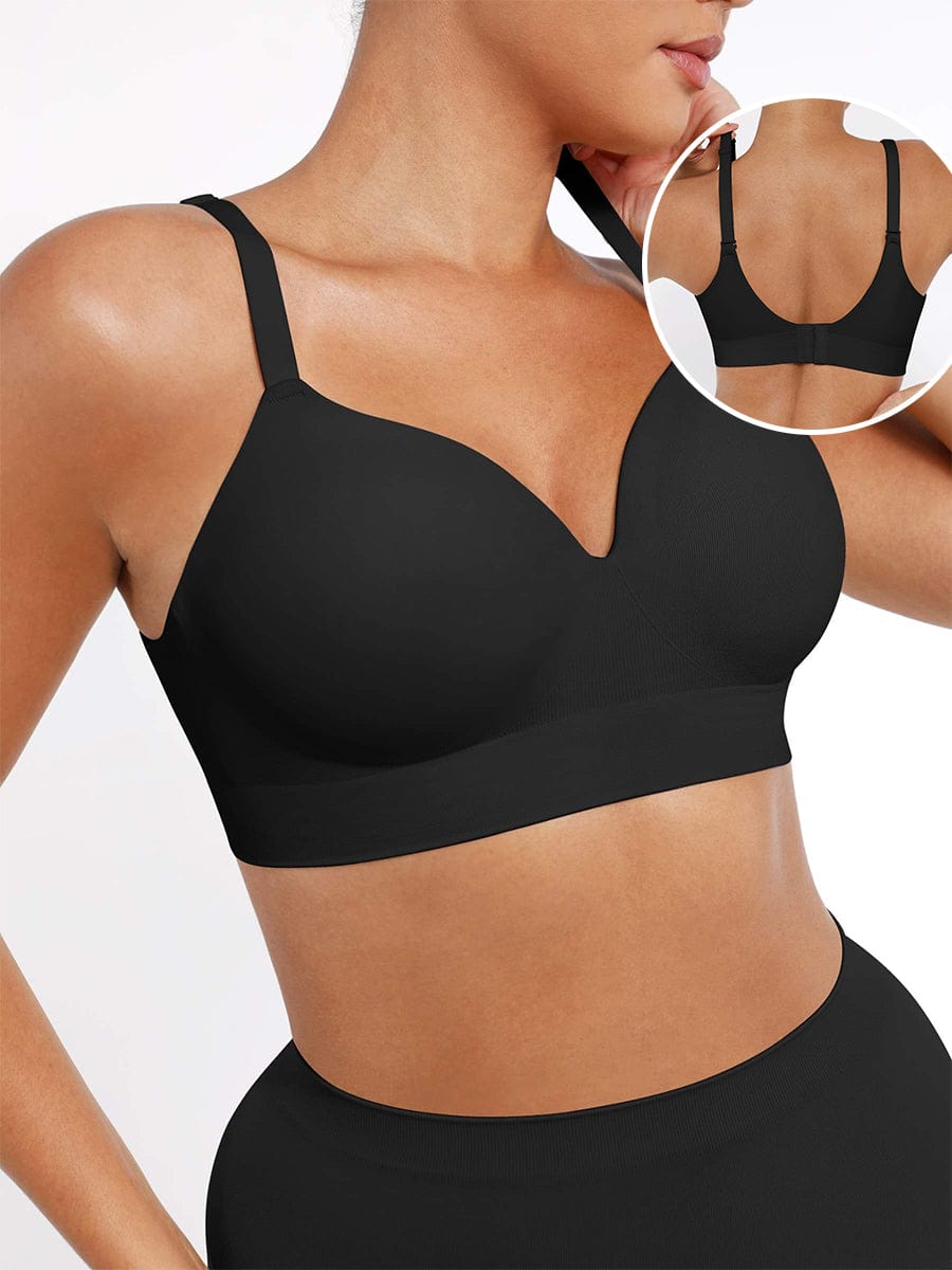 Double-Layer Wireless Bust Bra