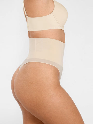 High-Waist Seamless Shaping Thong