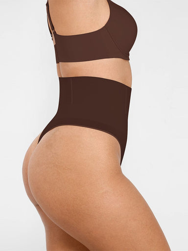 High-Waist Seamless Shaping Thong