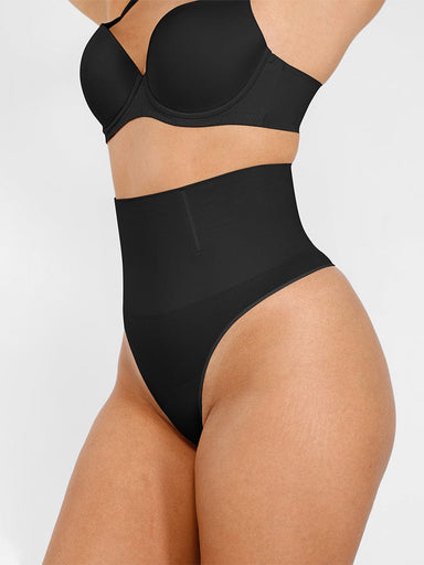High-Waist Seamless Shaping Thong