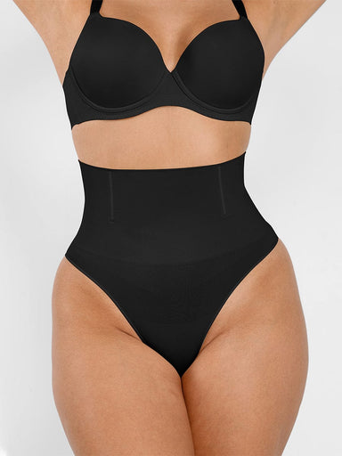 High-Waist Seamless Shaping Thong