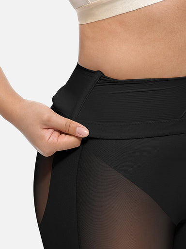 Steel Boned Mesh Shaper Shorts