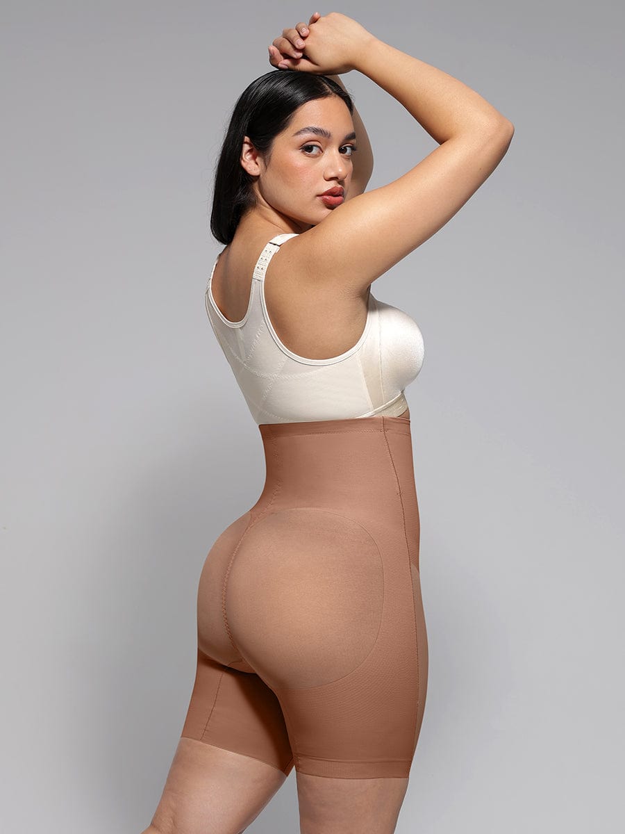 Steel Boned Mesh Shaper Shorts