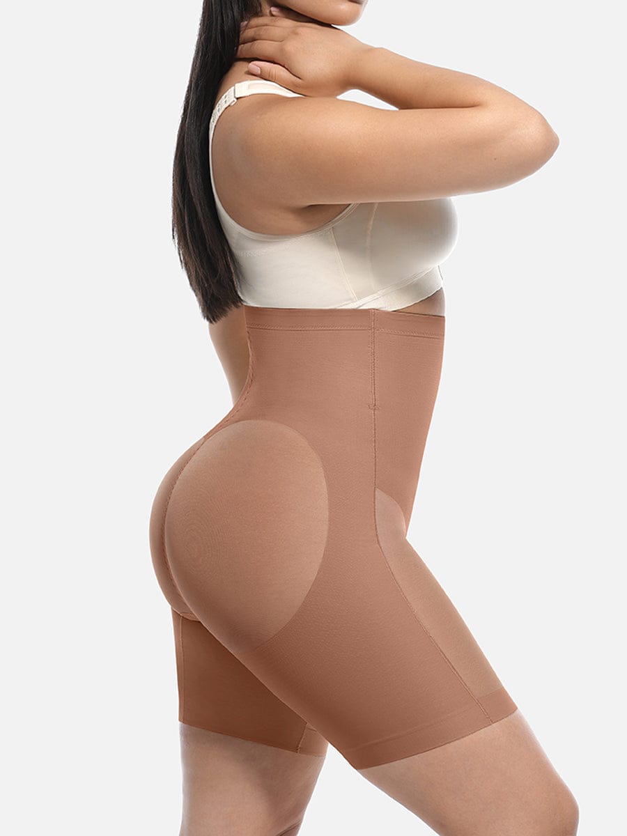 Steel Boned Mesh Shaper Shorts