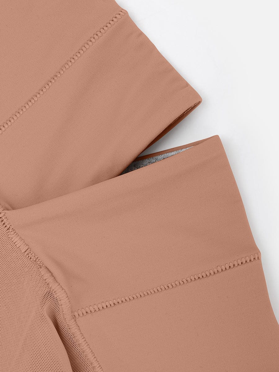 Steel Boned Mesh Butt Lifter Shorts