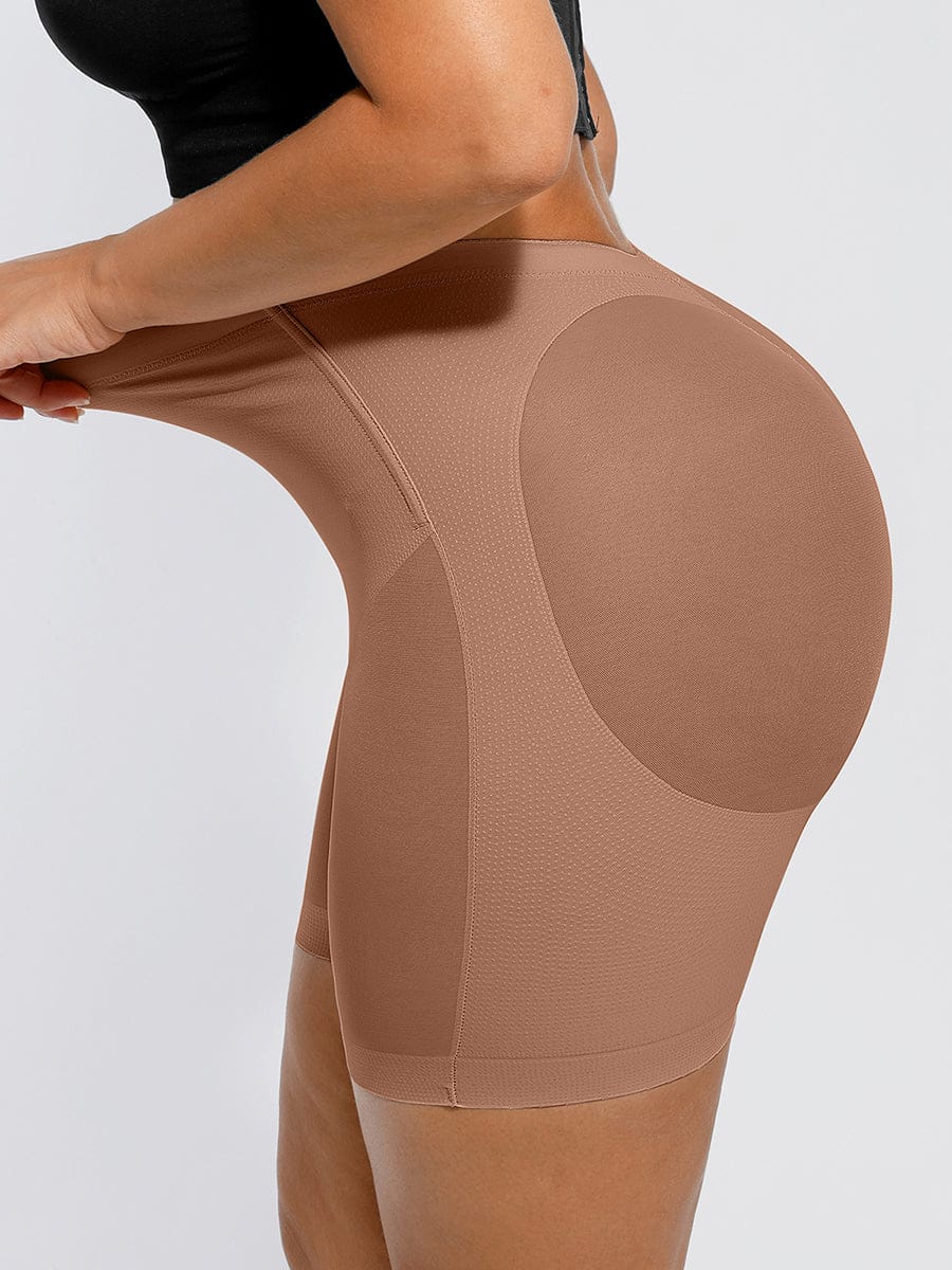 Steel Boned Mesh Butt Lifter Shorts