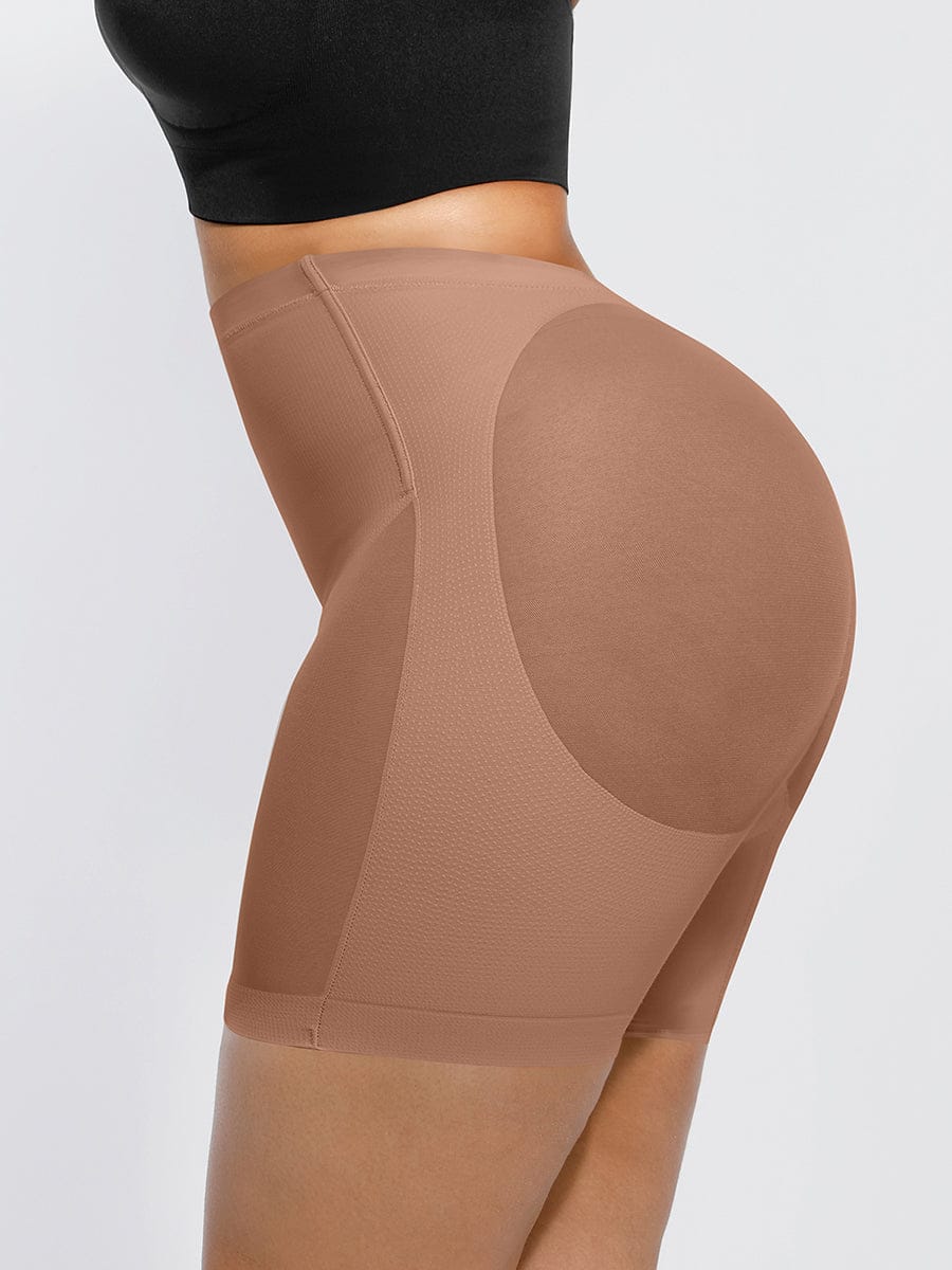 Steel Boned Mesh Butt Lifter Shorts