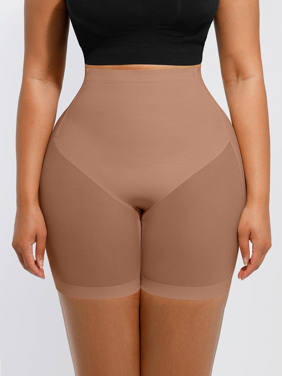 Steel Boned Mesh Butt Lifter Shorts